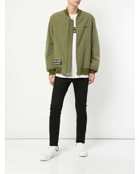 Blouson aviateur léger olive Undercover