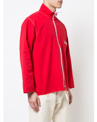 Blouson aviateur léger rouge Camiel Fortgens