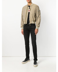 Blouson aviateur marron clair JW Anderson