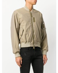 Blouson aviateur marron clair JW Anderson