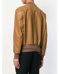 Blouson aviateur marron clair Neil Barrett