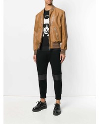 Blouson aviateur marron clair Neil Barrett