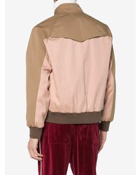 Blouson aviateur marron clair Maison Margiela