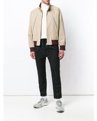 Blouson aviateur marron clair Maison Margiela