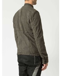 Blouson aviateur marron foncé Masnada