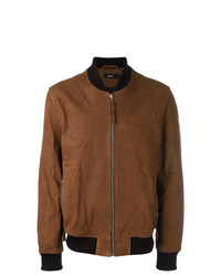 Blouson aviateur marron Blood Brother