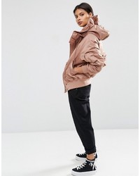 Blouson aviateur marron Asos