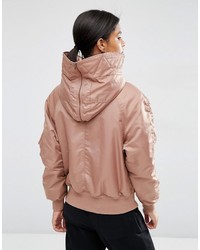 Blouson aviateur marron Asos