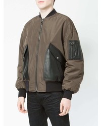 Blouson aviateur marron Drome