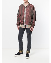 Blouson aviateur marron Paura