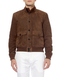 Blouson aviateur marron Hackett