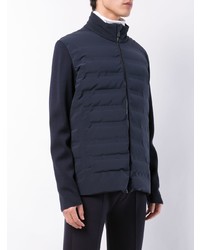 Blouson aviateur matelassé bleu marine Aztech Mountain