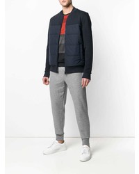 Blouson aviateur matelassé bleu marine BOSS HUGO BOSS