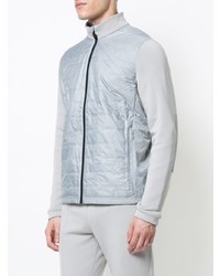 Blouson aviateur matelassé gris Aztech Mountain