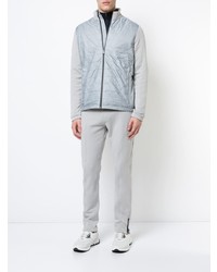 Blouson aviateur matelassé gris Aztech Mountain