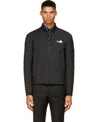 Blouson aviateur matelassé noir Kenzo