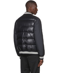 Blouson aviateur matelassé noir Moncler