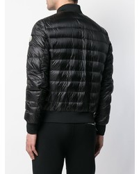 Blouson aviateur matelassé noir Moncler