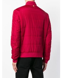 Blouson aviateur matelassé rouge Billionaire