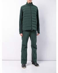 Blouson aviateur matelassé vert foncé Aztech Mountain