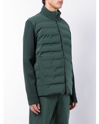 Blouson aviateur matelassé vert foncé Aztech Mountain