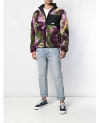 Blouson aviateur multicolore Stussy