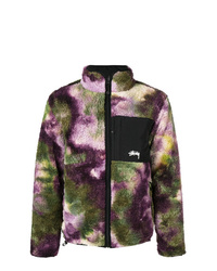 Blouson aviateur multicolore Stussy