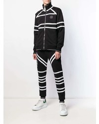 Blouson aviateur noir et blanc Philipp Plein