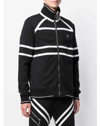 Blouson aviateur noir et blanc Philipp Plein