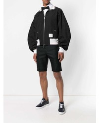 Blouson aviateur noir Thom Browne