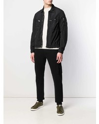 Blouson aviateur noir Belstaff