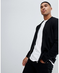 Blouson aviateur noir ASOS DESIGN