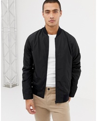 Blouson aviateur noir ASOS DESIGN