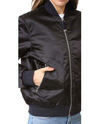 Blouson aviateur noir Acne Studios