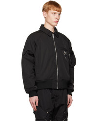 Blouson aviateur noir 1017 Alyx 9Sm