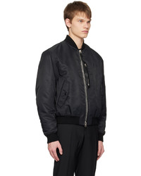 Blouson aviateur noir Tom Ford