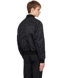 Blouson aviateur noir Tom Ford