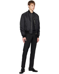 Blouson aviateur noir Tom Ford