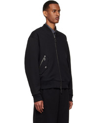 Blouson aviateur noir Burberry