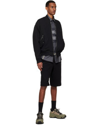 Blouson aviateur noir Burberry