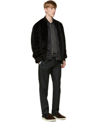 Blouson aviateur noir Toga Virilis