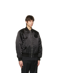 Blouson aviateur noir Études