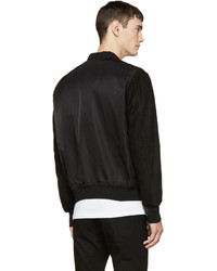 Blouson aviateur noir Diesel