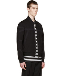 Blouson aviateur noir Wooyoungmi