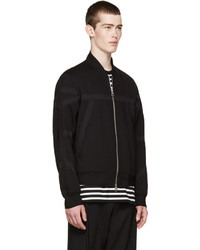 Blouson aviateur noir Wooyoungmi