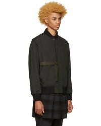 Blouson aviateur noir Robert Geller