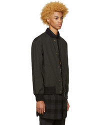 Blouson aviateur noir Robert Geller