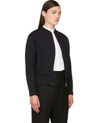 Blouson aviateur noir Neil Barrett