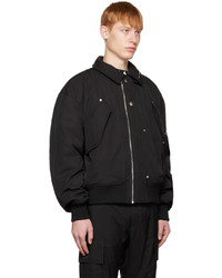 Blouson aviateur noir 1017 Alyx 9Sm