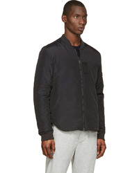 Blouson aviateur noir Acne Studios